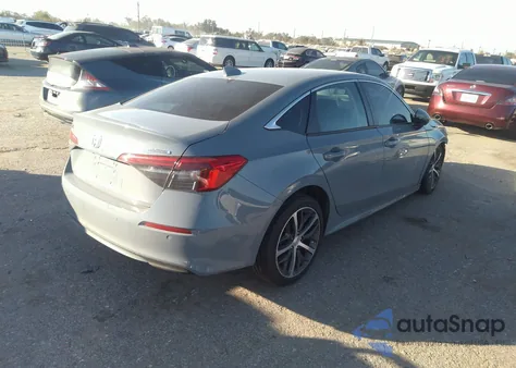 2023 Honda Civic Touring из США, поврежденный, VIN 2HGFE1F92PH313761